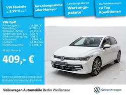 Oryxweiß perlmutteffekt Gebraucht 2024 VW Golf VIII Edition Limousine | 33.689 € (Fairer Preis)