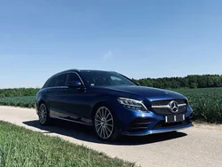 Blau Gebraucht 2019 Mercedes C300 AMG Kombi | 25.950 € (Etwas zu teuer)