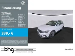 Pure white Gebraucht 2022 VW Tiguan Life SUV | 25.330 € (Guter Preis)