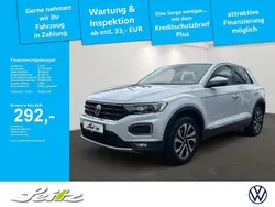 White silver metallic Gebraucht 2021 VW T-Roc Active SUV | 20.848 € (Guter Preis)