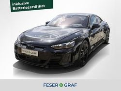 Mythosschwarz metallic Gebraucht 2023 Audi e-tron GT quattro Ambiente Limousine | 79.890 € (Teuer)