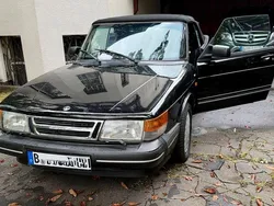Schwarz Gebraucht 1992 Saab 900 Cabriolet Cabrio | 12.500 €