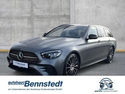 Grau Gebraucht 2022 Mercedes E220 AMG Limousine | 42.620 € (Etwas zu teuer)