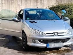 Silber Gebraucht 2003 Peugeot 206 CC Cabrio | 600 € (Superpreis)