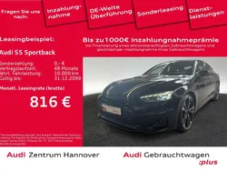 0e mythosschwarz metallic Gebraucht 2023 Audi S5 Competition Limousine | 55.950 € (Etwas zu teuer)