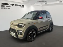 Beige/schwarz (beige) Gebraucht 2022 Microcar M.Go Kleinwagen | 11.900 € (Fairer Preis)