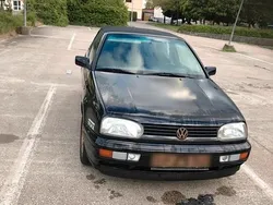Schwarz Gebraucht 1996 VW Golf Cabriolet Cabrio | 1.000 € (Superpreis)