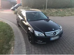 Schwarz Gebraucht 2008 Mercedes C180 Avantgarde Kombi | 7.450 €