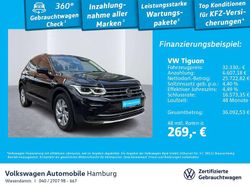 Deep black perleffekt (metallic) Gebraucht 2022 VW Tiguan Elegance SUV | 32.330 € (Fairer Preis)