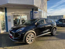 Agate black metallic schwarz Gebraucht 2023 Ford Puma Titanium X SUV | 22.950 € (Fairer Preis)