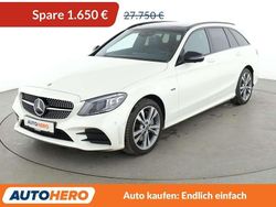 Diamantweiss Gebraucht 2020 Mercedes C300e AMG line Kombi | 26.100 € (Fairer Preis)