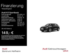 Schwarz Gebraucht 2023 Audi A3 Sportback Limousine | 22.490 € (Guter Preis)