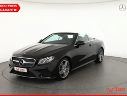 Schwarz Gebraucht 2018 Mercedes E220 AMG line Cabrio | 39.990 € (Fairer Preis)