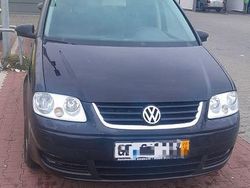 Schwarz Gebraucht 2006 VW Touran Conceptline Van / Kleinbus | 2.899 € (Fairer Preis)