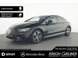 Lack obsidianschwarz (metallic) Gebraucht 2024 Mercedes EQE300 Electric Art Limousine | 41.850 € (Superpreis)
