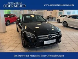 Obsidianschwarz metalliclack Gebraucht 2020 Mercedes C180 Kombi | 25.950 € (Fairer Preis)