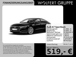 Mythosschwarz metallic Gebraucht 2021 Audi A7 S-Line Limousine | 41.980 € (Superpreis)