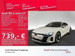 Grau Gebraucht 2022 Audi e-tron GT quattro Sport Limousine | 62.954 € (Superpreis)