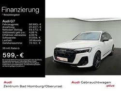 Gletscherweiß metallic Gebraucht 2024 Audi Q7 S-Line SUV | 86.980 € (Etwas zu teuer)