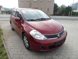 Rot Gebraucht 2007 Nissan Tiida Visia Kleinwagen | 4.999 € (Teuer)