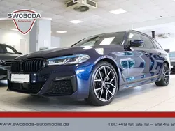 Blau Gebraucht 2021 BMW 530 M Sport Kombi | 42.490 € (Teuer)