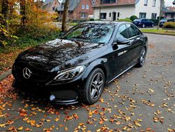 Schwarz Gebraucht 2015 Mercedes C220 AMG line Limousine | 23.500 €