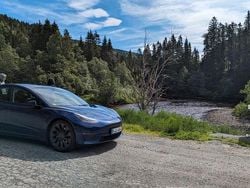 Blau Gebraucht 2021 Tesla Model 3 Performance Limousine | 26.000 € (Fairer Preis)