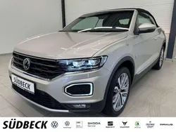 Ivory silver metallic Gebraucht 2021 VW T-Roc Cabriolet Style Cabrio | 22.990 € (Etwas zu teuer)