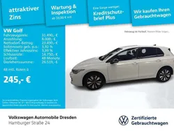 Pure white Gebraucht 2024 VW Golf VIII Goal Limousine | 31.490 € (Superpreis)