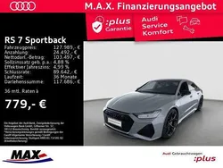 Nardograu Gebraucht 2024 Audi RS7 Sportback Ambiente Kleinwagen | 127.989 € (Teuer)
