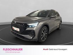 Grau Gebraucht 2023 Audi Q4 e-tron S-Line SUV | 39.980 € (Etwas zu teuer)
