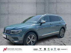 Petroleum blue metallic Gebraucht 2021 VW Tiguan Allspace Highline SUV | 28.930 € (Guter Preis)