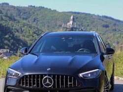 Schwarz Gebraucht 2021 Mercedes C300 AMG line Kombi | 36.990 € (Etwas zu teuer)