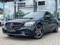 Schwarz Gebraucht 2021 Mercedes C300e AMG Limousine | 32.450 € (Guter Preis)