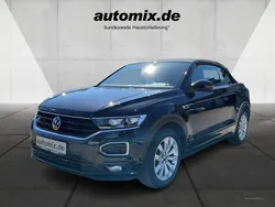 Deep black perleffekt Gebraucht 2021 VW T-Roc Cabriolet R-line Cabrio | 24.900 € (Fairer Preis)