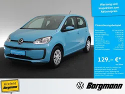 Blau / teal blue Gebraucht 2021 VW up! Kleinwagen | 10.334 € (Fairer Preis)