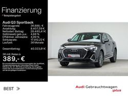 Schwarz Gebraucht 2022 Audi Q3 Sportback S-Line SUV | 36.888 € (Superpreis)