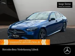 Spektralblau Gebraucht 2024 Mercedes C300e AMG Limousine | 44.890 € (Superpreis)