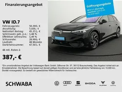 Grenadillschwarz metallic Gebraucht 2024 VW ID.7 Pro Limousine | 50.390 € (Fairer Preis)