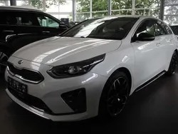 Weiß metallic Gebraucht 2019 Kia ProCeed Kleinwagen | 18.450 € (Fairer Preis)
