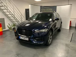 Blau Gebraucht 2018 Jaguar F-Pace R-Sport SUV | 21.990 € (Fairer Preis)