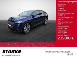 Navarrablau metallic Gebraucht 2022 Audi Q4 Sportback e-tron Comfort SUV | 29.440 € (Fairer Preis)