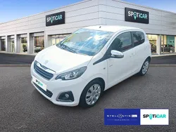 Weiß Gebraucht 2022 Peugeot 108 Style Kleinwagen | 10.190 € (Fairer Preis)