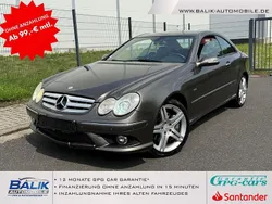 Grau Gebraucht 2009 Mercedes CLK220 AMG line Coupé | 6.990 €
