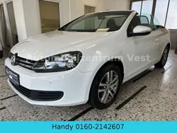 Weiß Gebraucht 2011 VW Golf Cabriolet Basis Cabrio | 8.490 € (Guter Preis)