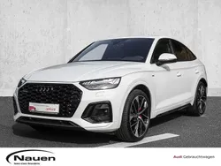 Gletscherweiß metallic Gebraucht 2024 Audi Q5 Sportback S-Line SUV | 51.951 € (Fairer Preis)