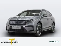 Graphitegrau metallic Gebraucht 2023 Skoda Enyaq iV SportLine SUV | 41.980 € (Teuer)