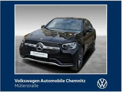 Schwarz Gebraucht 2021 Mercedes GLC200 AMG line SUV | 39.620 € (Guter Preis)