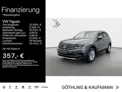 Delfingrau metallic Gebraucht 2022 VW Tiguan Elegance SUV | 33.990 € (Fairer Preis)