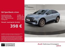 Grau (kieselgrau) Gebraucht 2025 Audi Q4 Sportback e-tron Ambiente SUV | 50.480 € (Teuer)